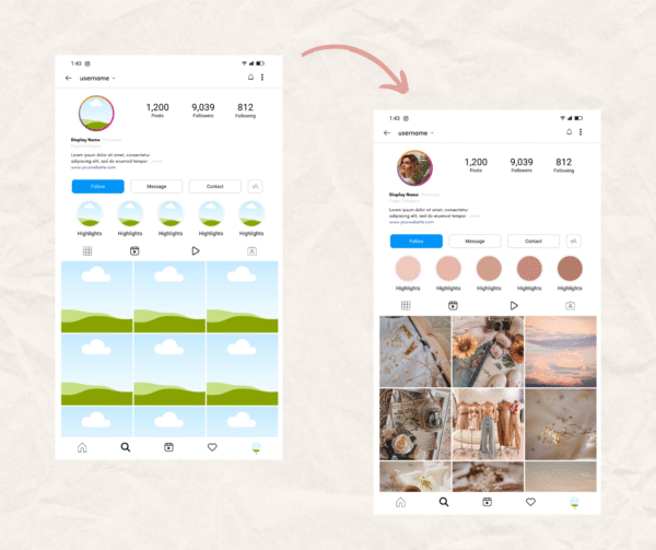 Instagram Mockup Template - Image 3